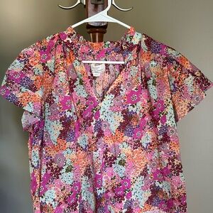 Trovata Multicolor Floral Blouse